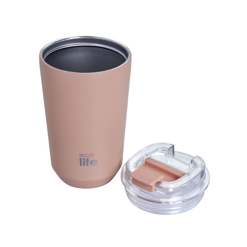 Ecolife Pure Coffee Thermos 360ml , Pink