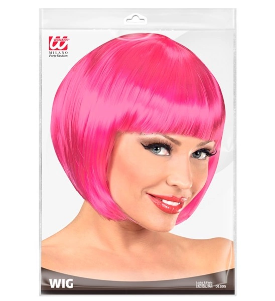 Hot Pink Channel Wig