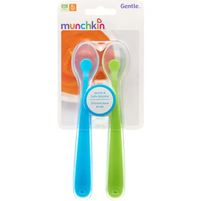 Gentle Silicone Spoons 2 Pack