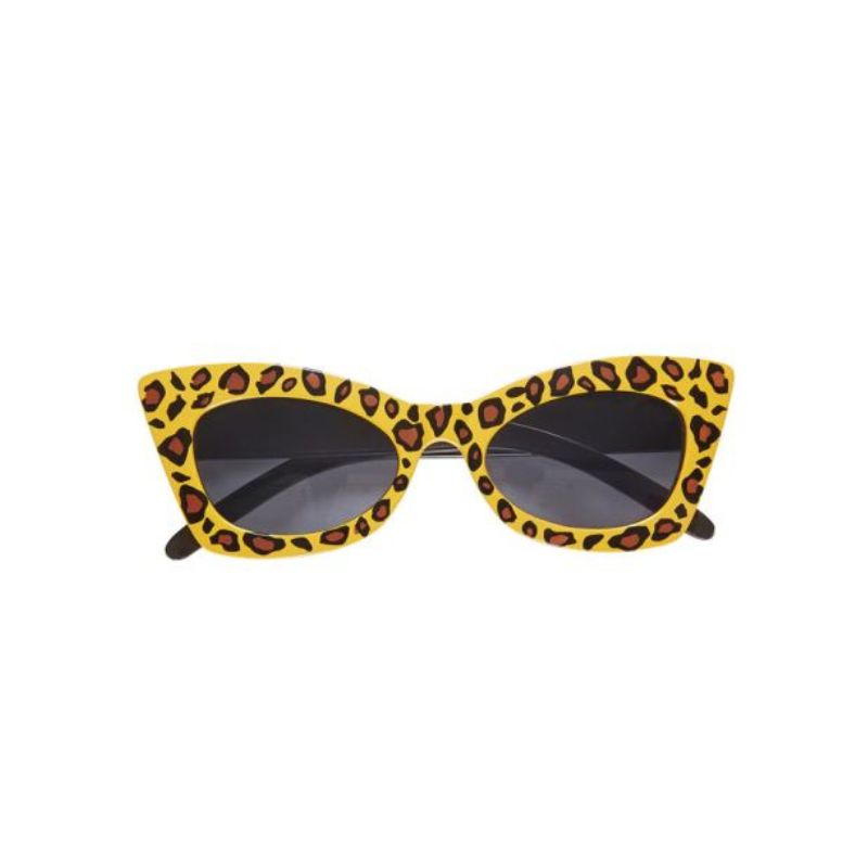 Leopard Rockabilly Glasses