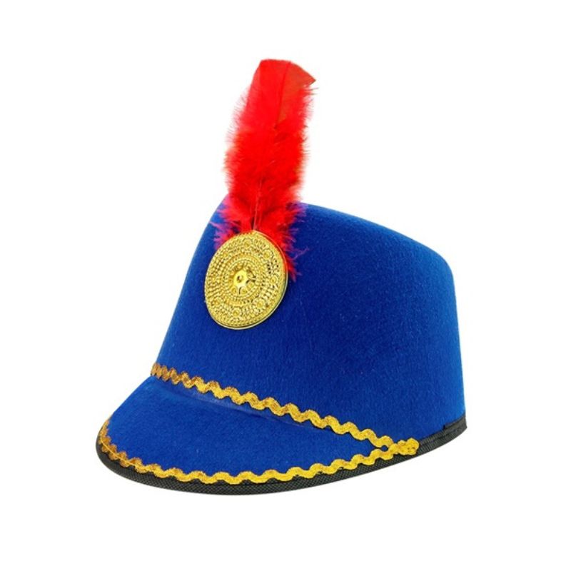 Blue Majorette Hat