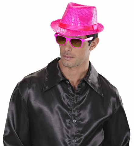 80's PINK WAYFARER GLASSES WITH REVO LENSES