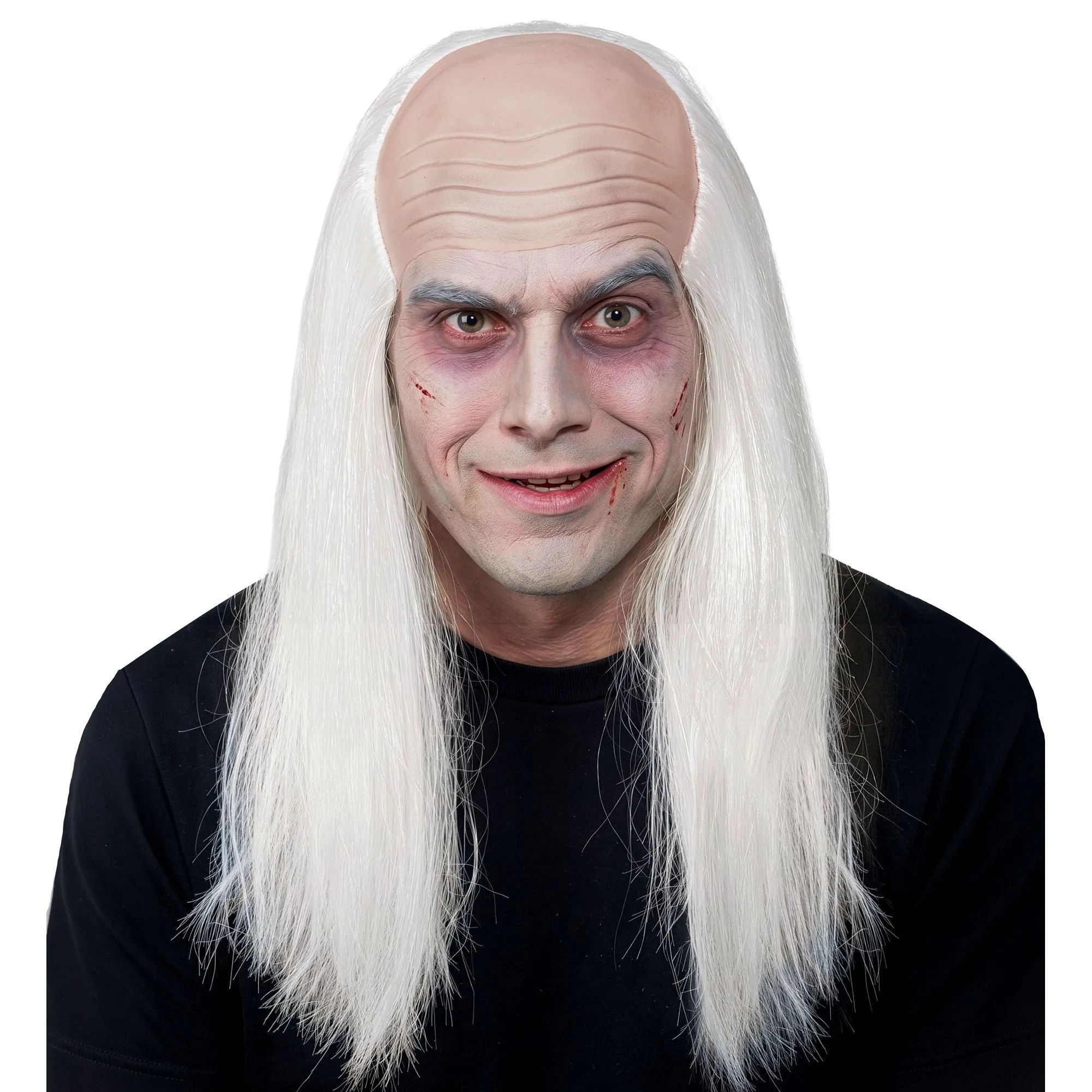 Zombie Headpiece With Hair