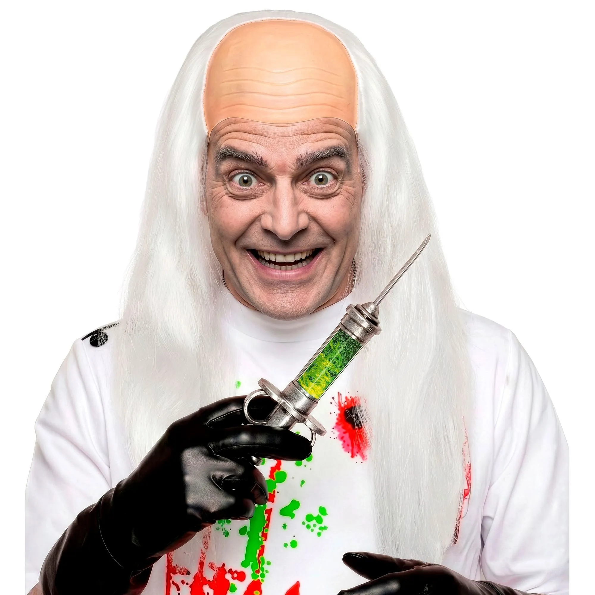 Zombie Headpiece With Hair