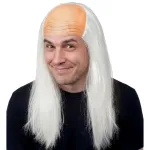 Zombie Headpiece With Hair