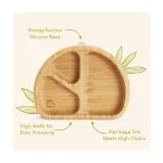 Munchkin Bambou Divided Plate