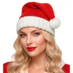 Hat Santa Claus Knitted