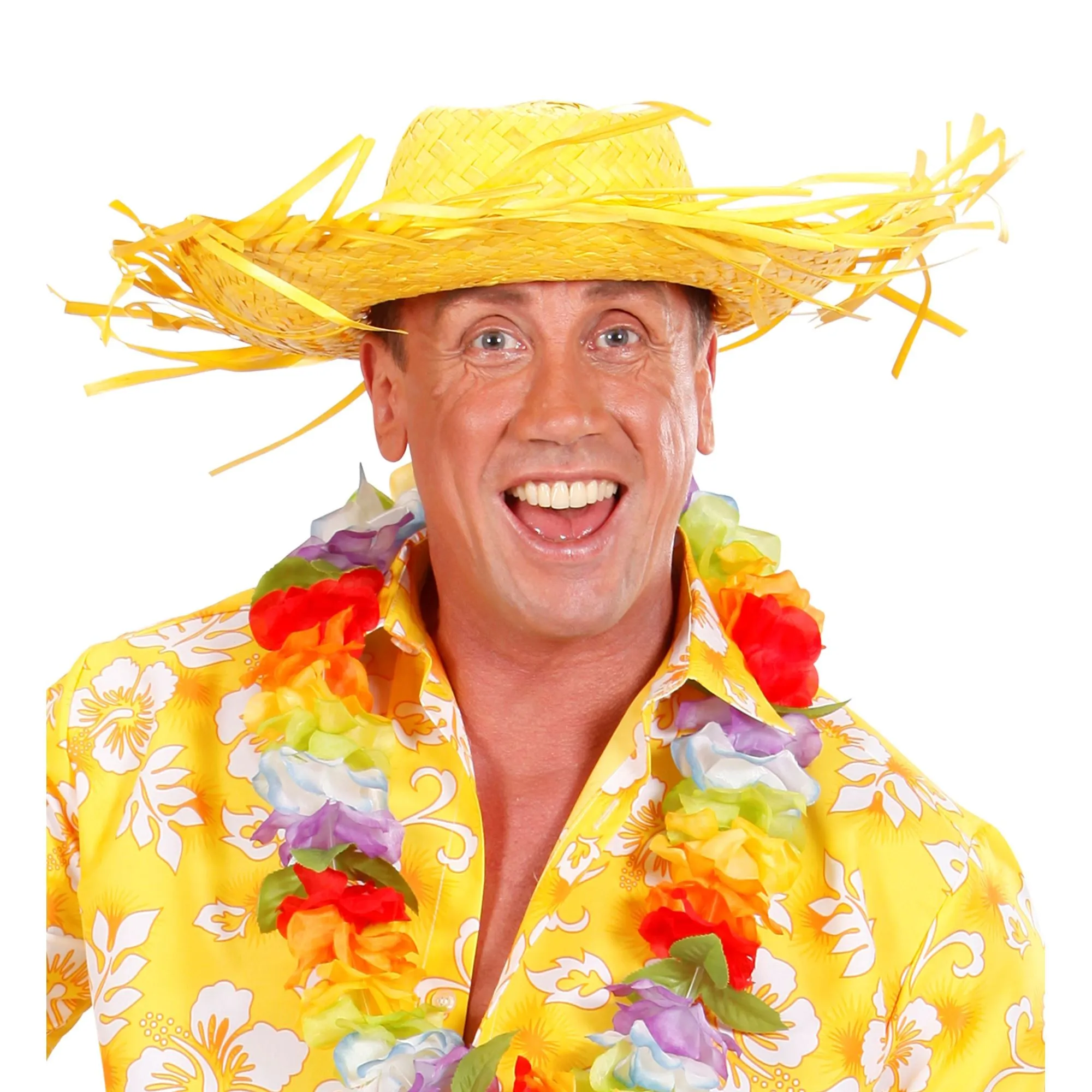 Yellow Straw Gringo Hat