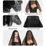 Veil Lace Black