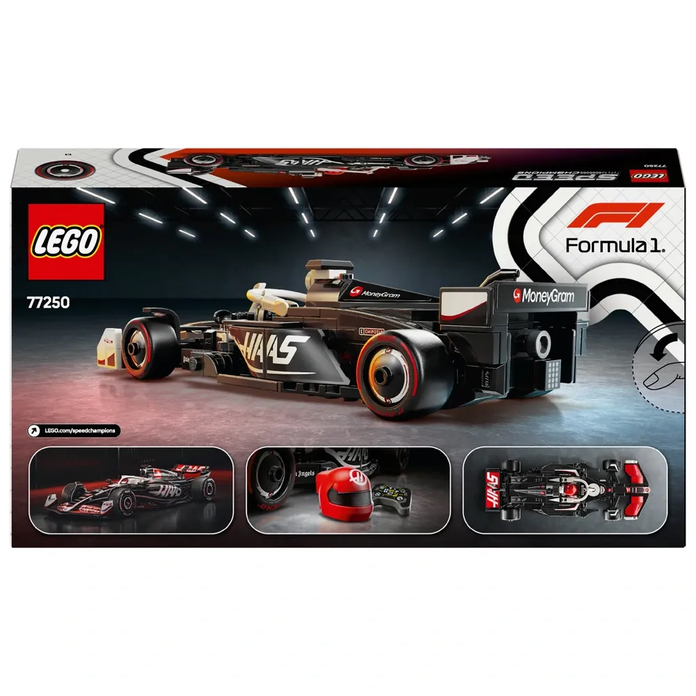 LEGO Speed Champions: Moneygram Haas F1 Team Vf-24 Race Car (77250)
