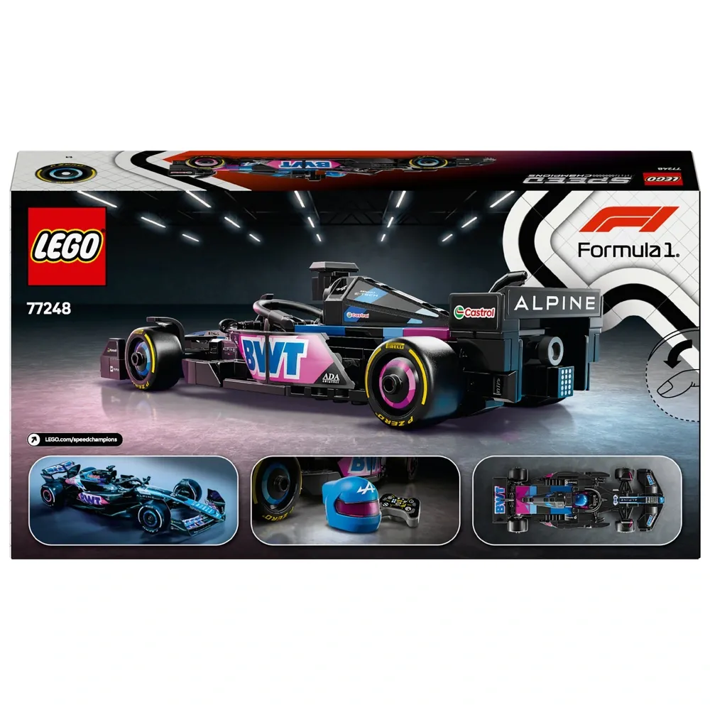 LEGO Speed Champions: Bwt Alpine F1 Team A524 Race Car (77248)