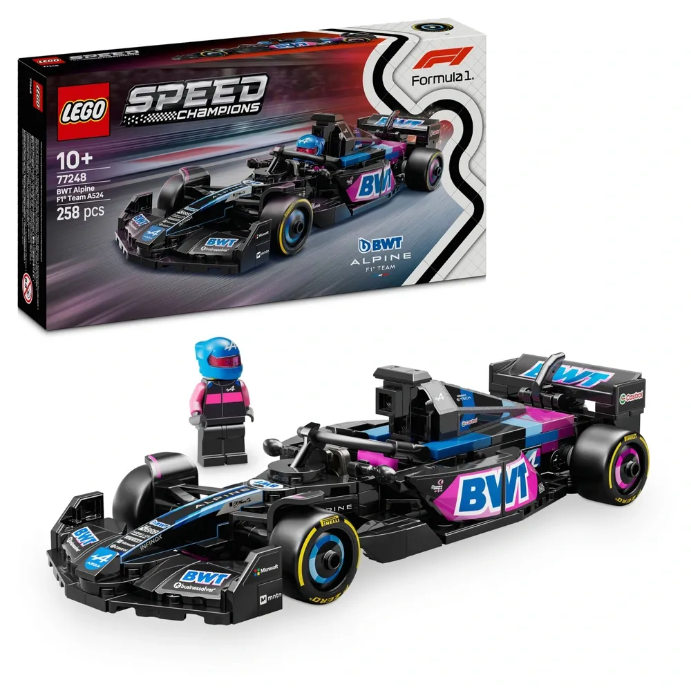 LEGO Speed Champions: Bwt Alpine F1 Team A524 Race Car (77248)