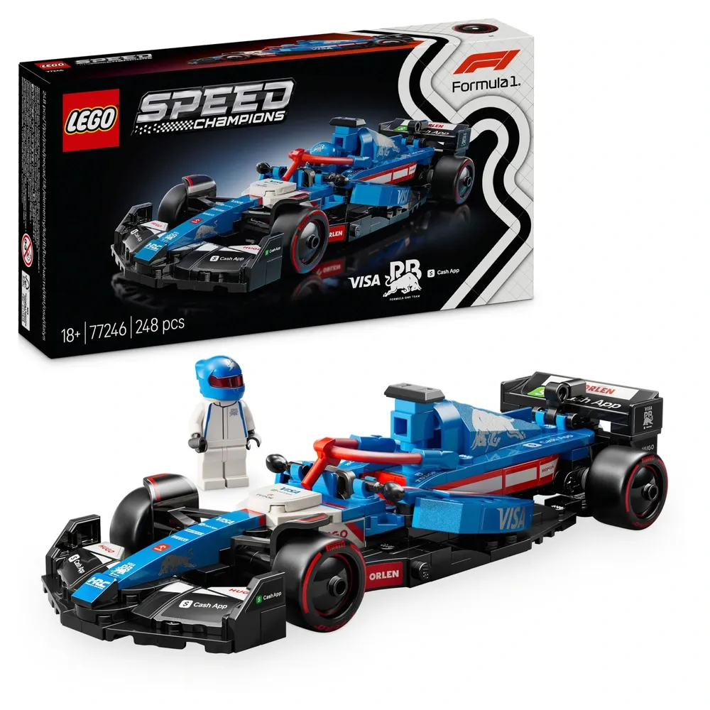 LEGO Speed Champions: Visa Cash App Rb Vcarb 01 F1 Race Car (77246)