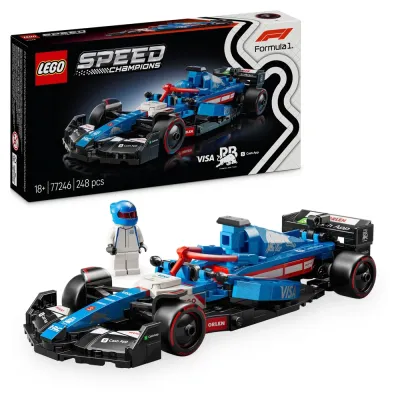 LEGO Speed Champions: Visa Cash App Rb Vcarb 01 F1 Race Car (77246)