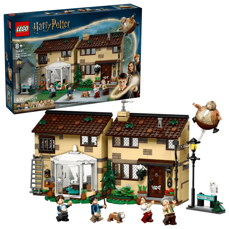 LEGO Harry Potter: Privet Drive: Aunt Marge’s Visit (76451)