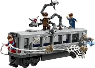 LEGO Marvel: Spider-Man vs. Doc Ock Subway Train Scene (76321)
