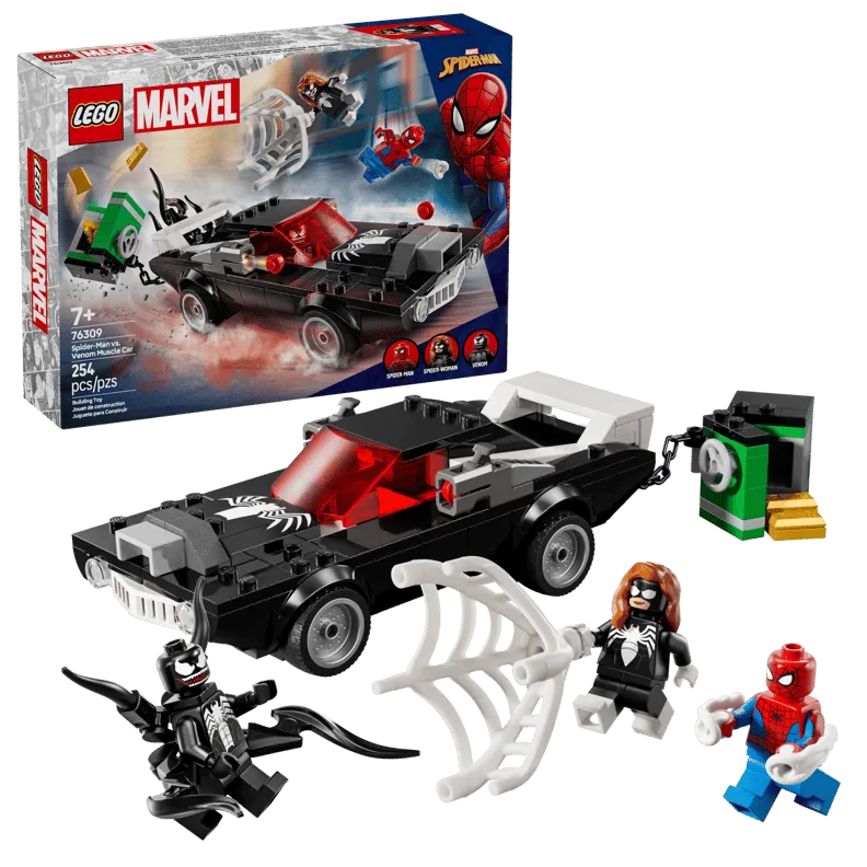 LEGO Marvel: Spider-Man vs. Venom Muscle Car (76309)