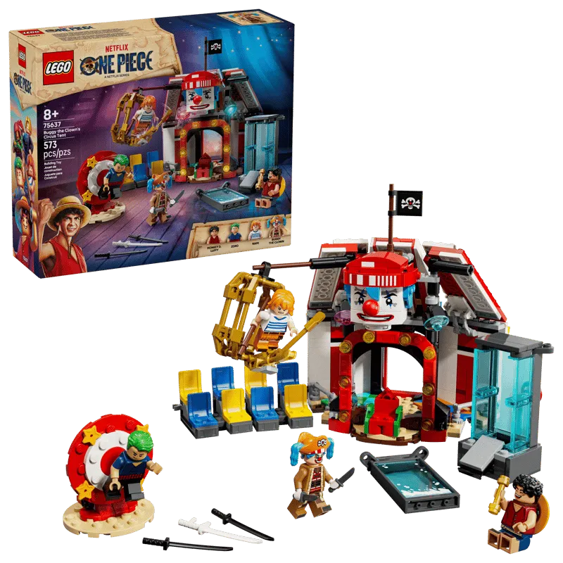 LEGO One Piece: Buggy the Clown’s Circus Tent (75637)