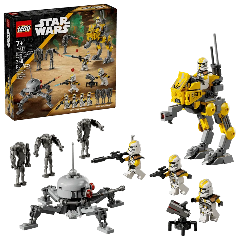LEGO Star Wars: 327th Star Corps Clone Troopers Battle Pack (75431)