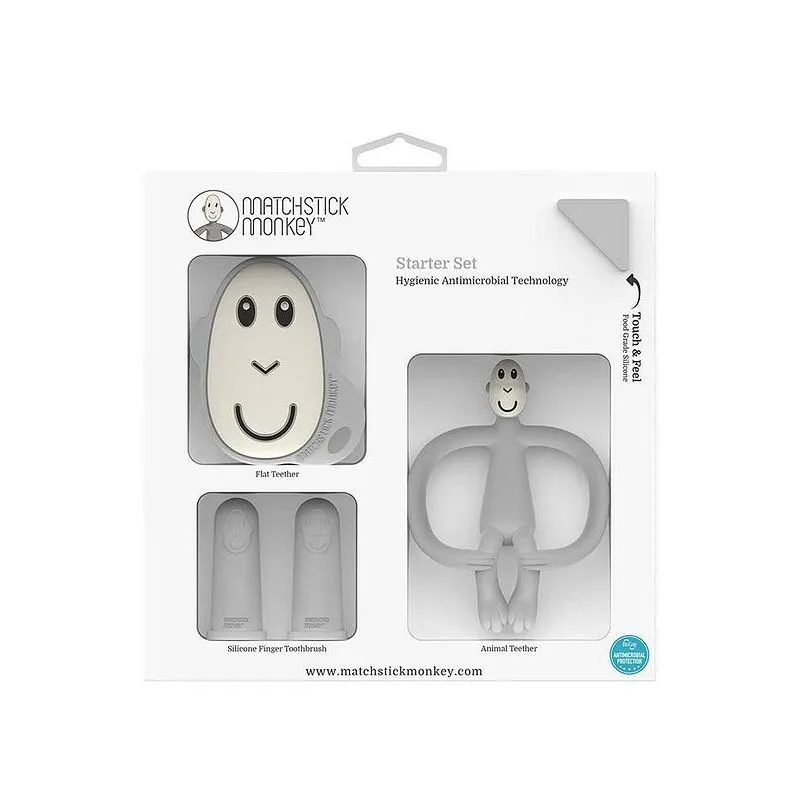 Matchstick Monkey teething starter set