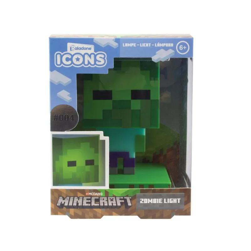 Paladone Minecraft Zombie Icon Light