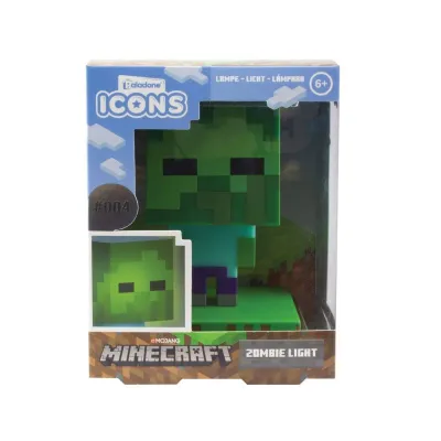 Paladone Minecraft Zombie Icon Light