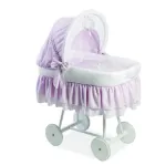 Italbaby Embroidered Cradle - Pink