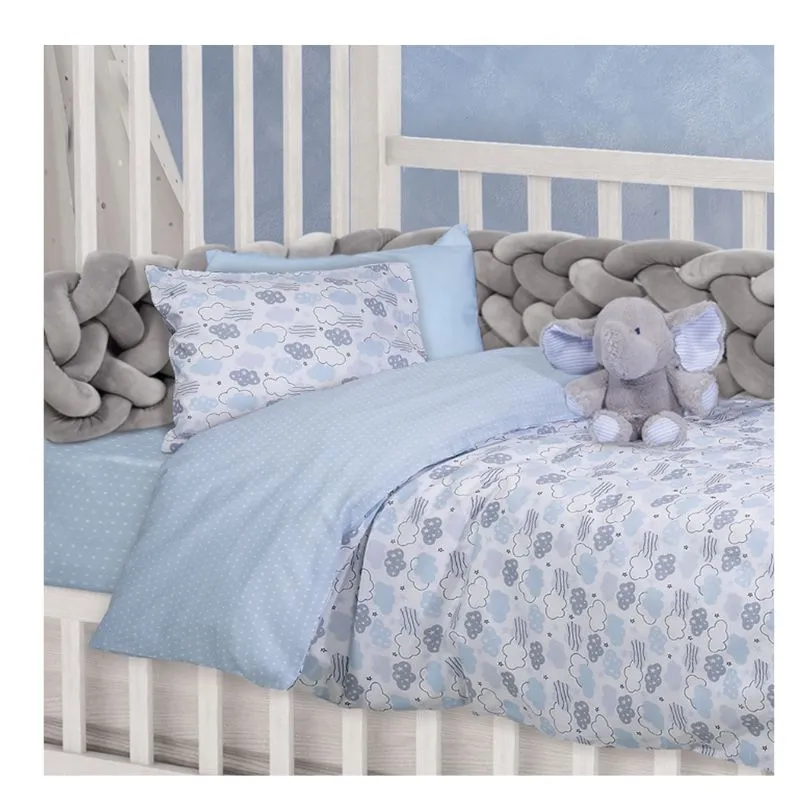 Das Baby Bed Sheet Set Fun - Clouds