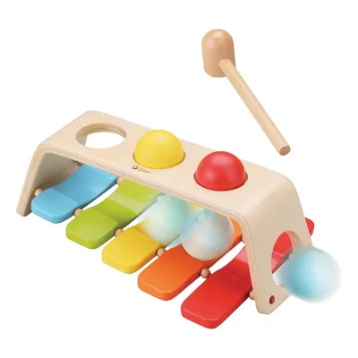 Classic World Toys  2-in-1 Hammering Pound and Tap Bench
