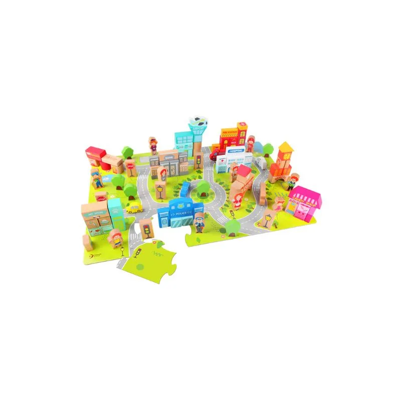 Classic World Toys City Building Blocks