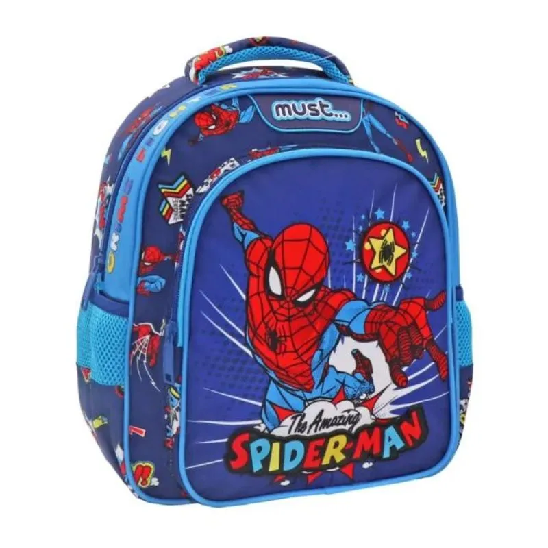 Kindergarten Backpack Spiderman The Amazing Must 2 Cases