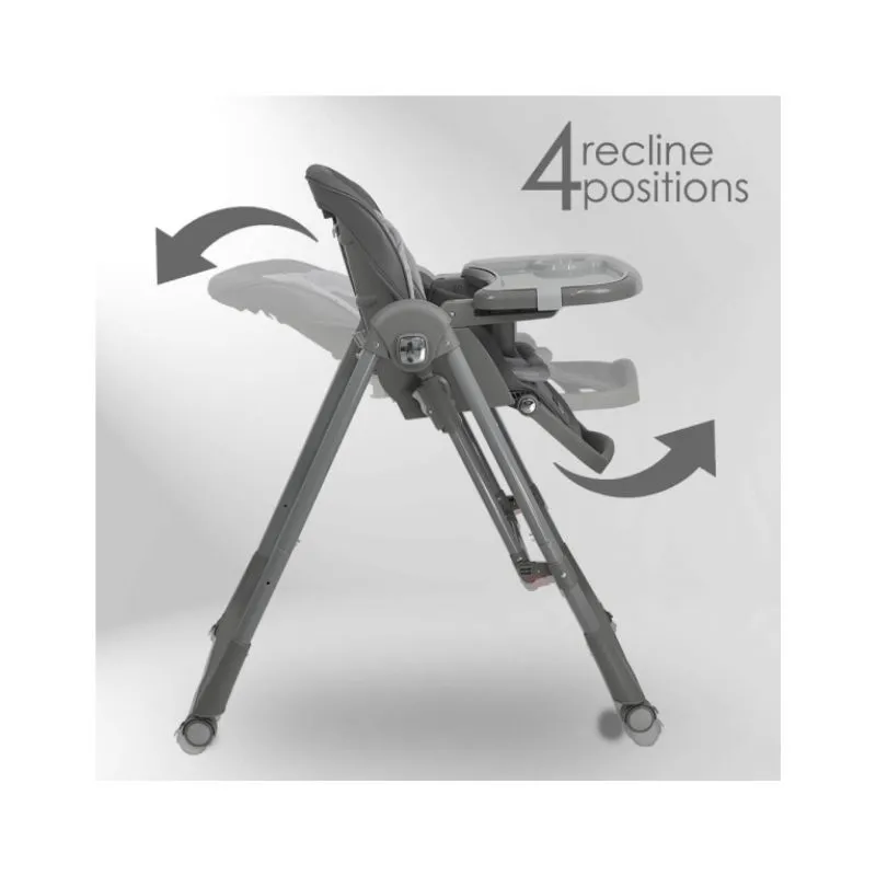 Bebestars High chair-Swing Nuovo 2in1 Grey