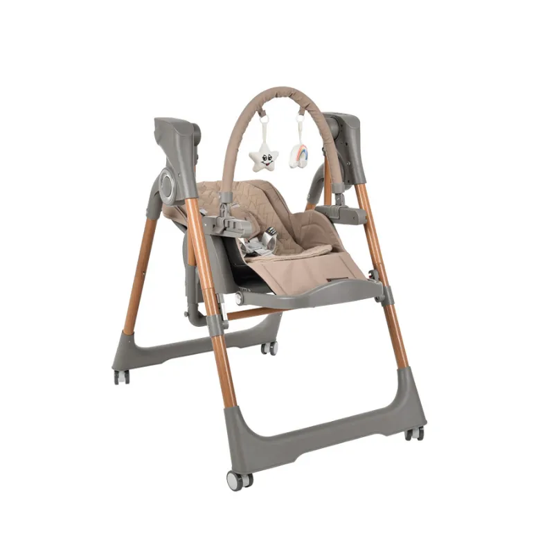 Bebe Stars High Chair Swing Serena Electric 2 in 1 Natural Beige