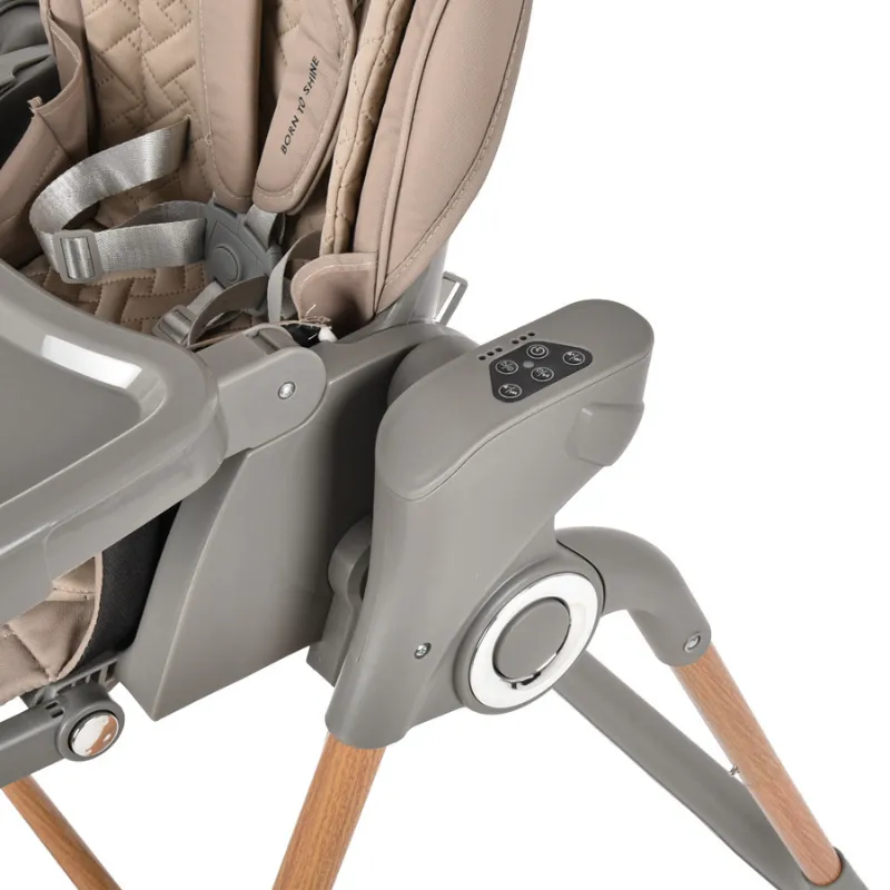 Bebe Stars High Chair Swing Serena Electric 2 in 1 Natural Beige