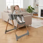 Bebe Stars High Chair Swing Serena Electric 2 in 1 Natural Beige