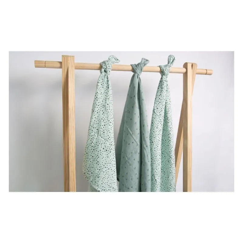 Bebe-jou Muslin towel 70x70 cm 3 pcs. Fabulous Paper planes