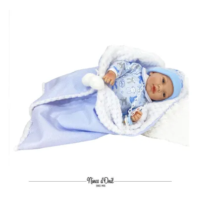 Nines D'Onil Mi Bebito Nana Doll Eyes Case - Blue