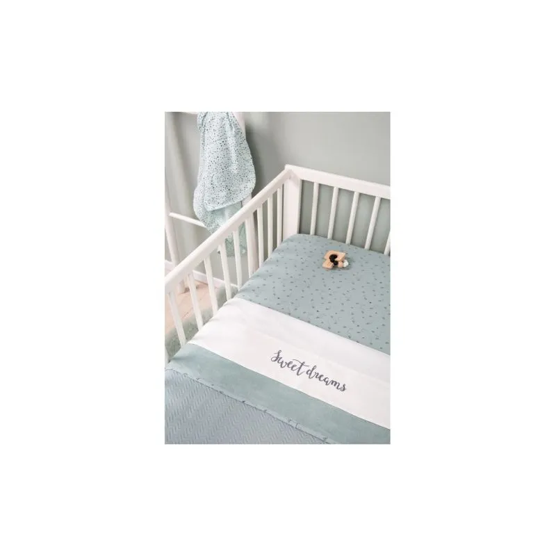 Bebe-jou Cot bed blanket 100x150 cm Paper Planes