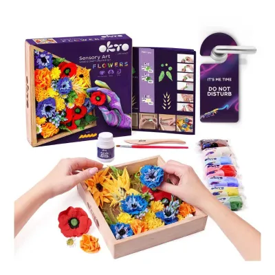 Wood&Craft DIY Flowers TM OKTO 21*21 cm Freedom