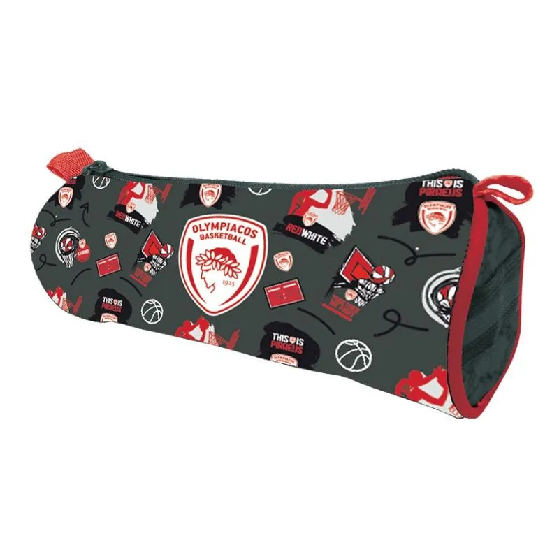 Round Pencil Case - Olympic Basketball