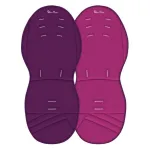 Silver Cross Seat Liner, Purple/Pink