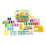 Zoo animals box ТМ Lovin Modeling Set with Play Dough