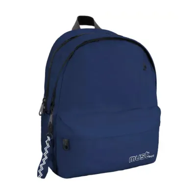 Backpack Must Monochrome rPET Blue Navy