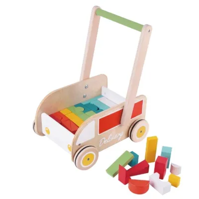 Classic World Toys Truck Walker with Blocks