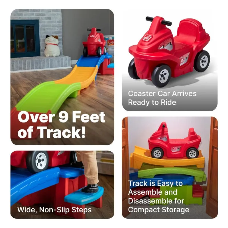 Step 2 Up & Down Roller Coaster Rapid Ride & Hide