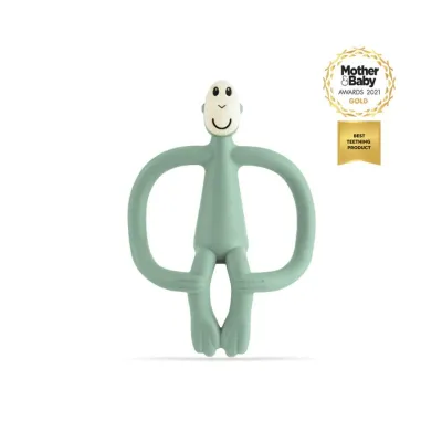 Matchstick Monkey Mint Green Teething Toy