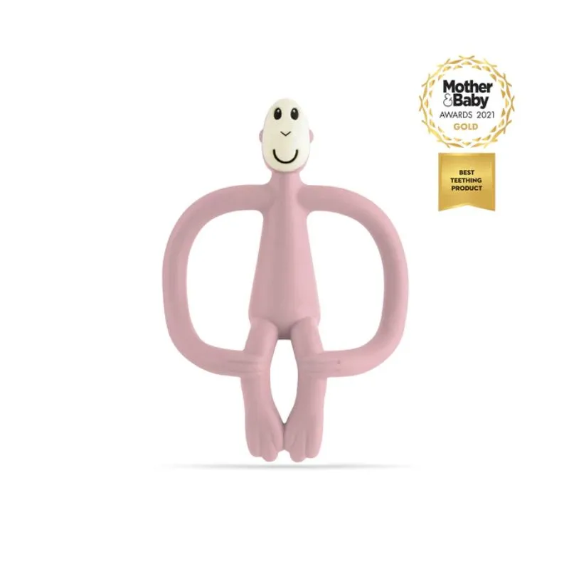 Matchstick Monkey Dusty Pink Teething Toy