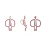 Matchstick Monkey Dusty Pink Teething Toy