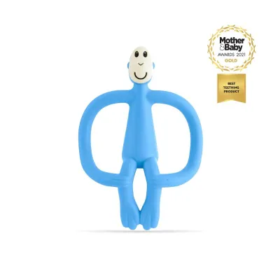 Matchstick Monkey Light Blue Teething toy
