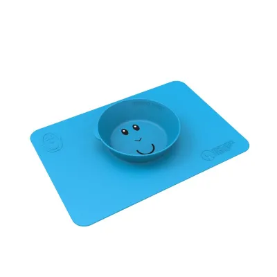 Matchstick Monkey Anti-Slip Bowl - Blue